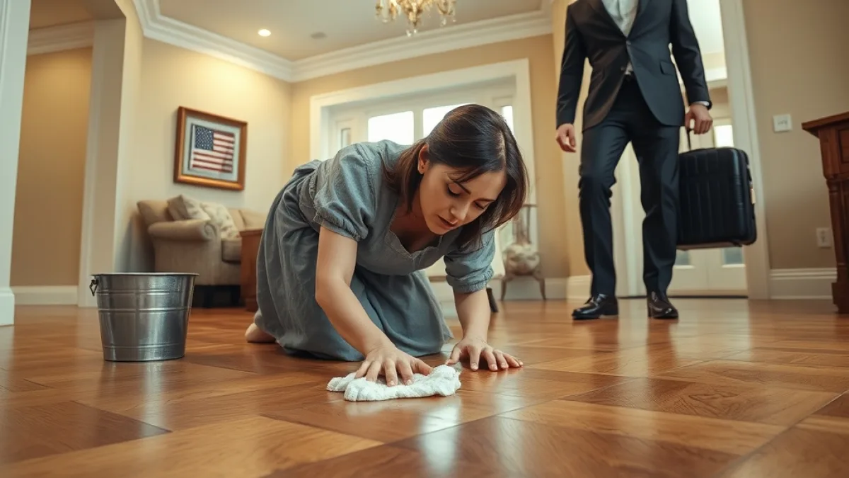 A Missing Billionaire Returned Home To Find His Wife Scrubbing