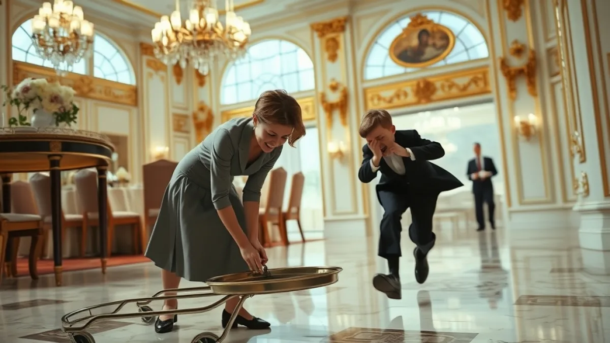 The Maid Forced To Serve Her Own Lost Son Daily