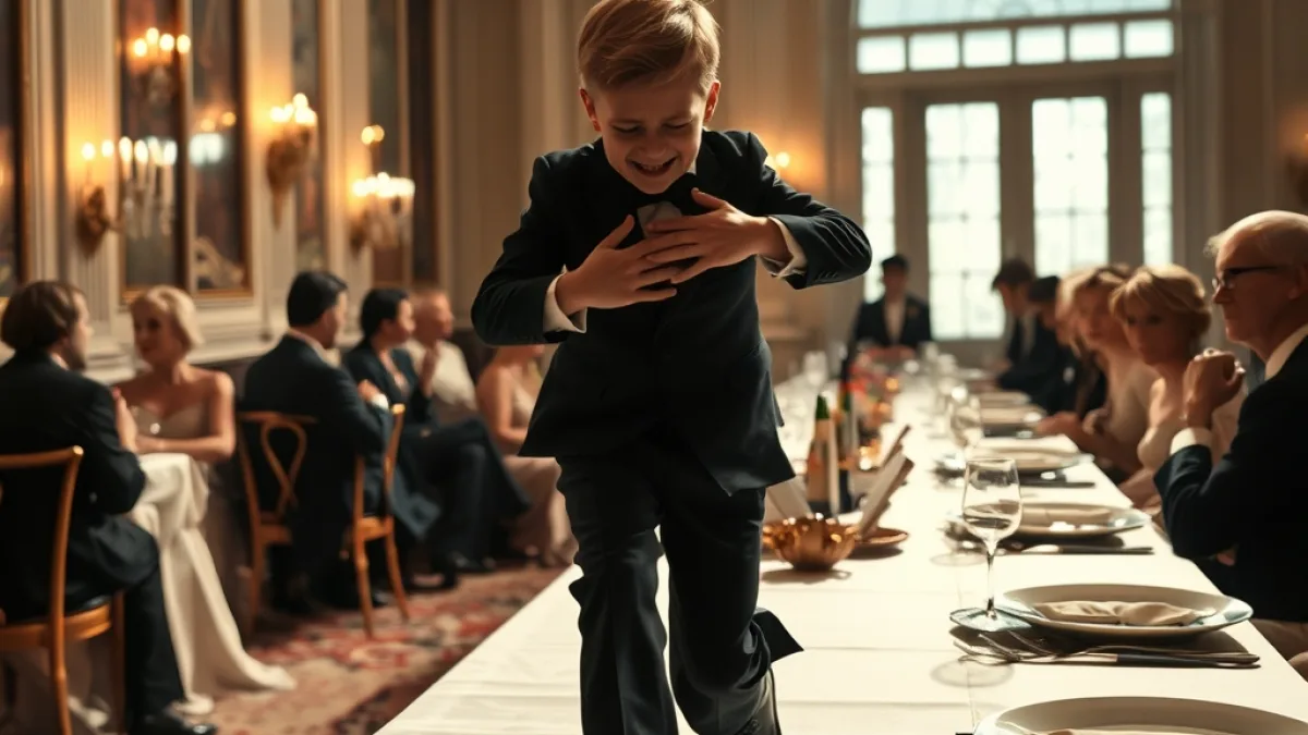 The Maid Serves Dinner Until A Boy Calls Her Mommy