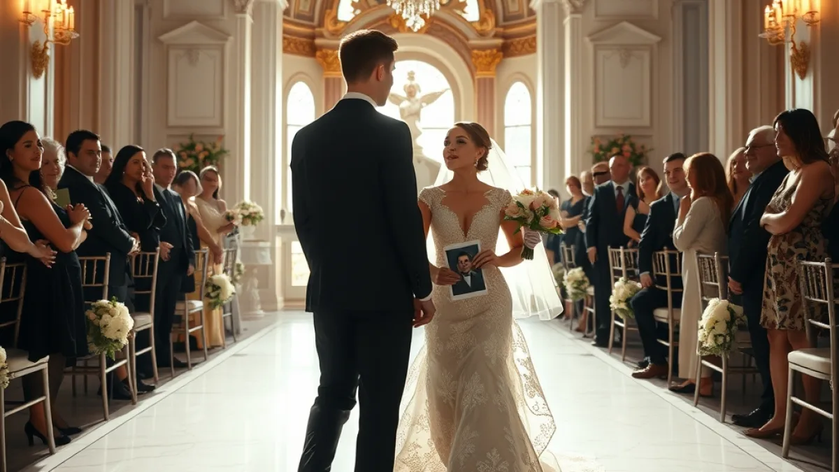 A Boy Stopped My Wedding With One Picture In Hand